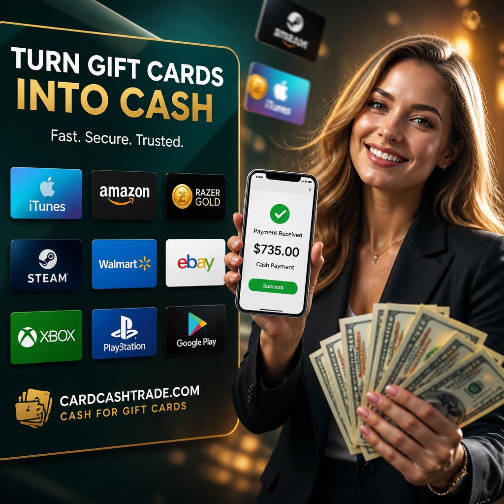 Sell gift cards instantly